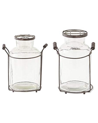 Vintage Jar w/Metal Frog Top