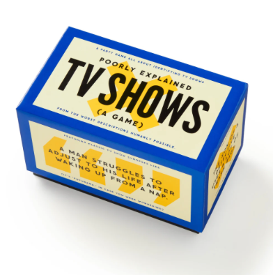 Poorly Explained TV Shows Game
