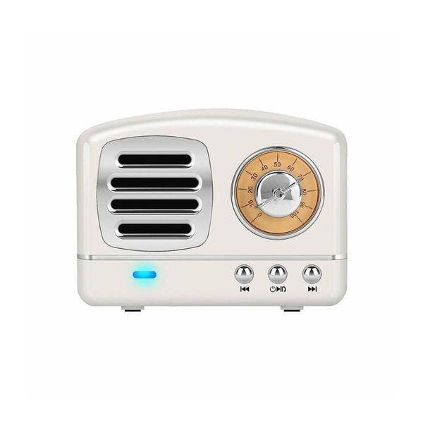 Retro Speaker White