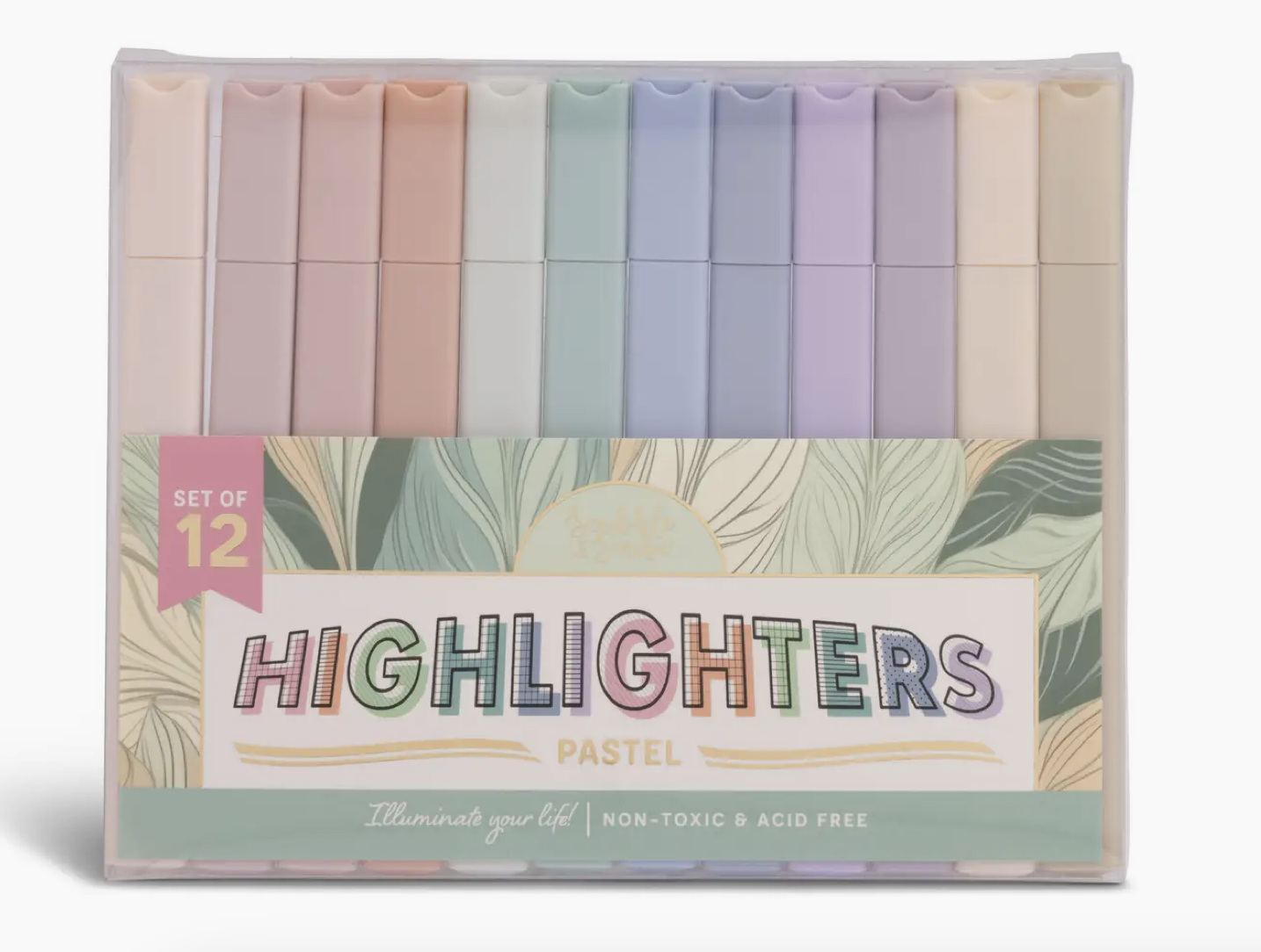 Pastel Highlighters - Pack of 12