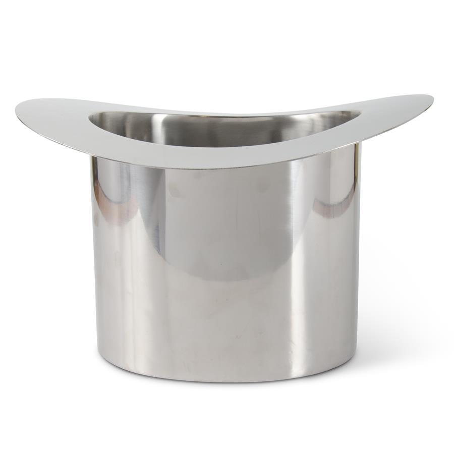 Silver Top Hat Wine Cooler