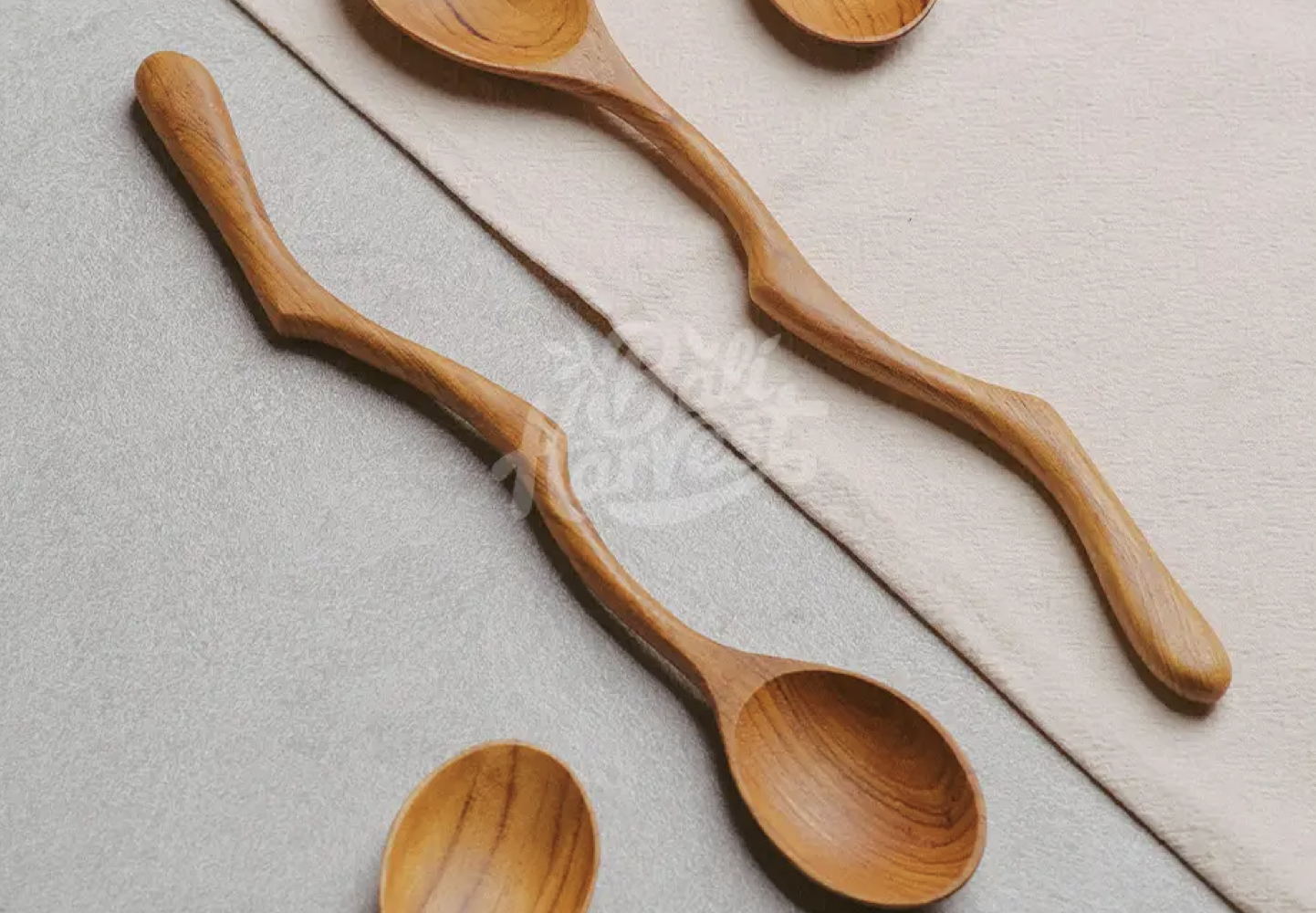 Twig Teak Wooden Spoon