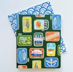Tinned Fish Notebook Duo