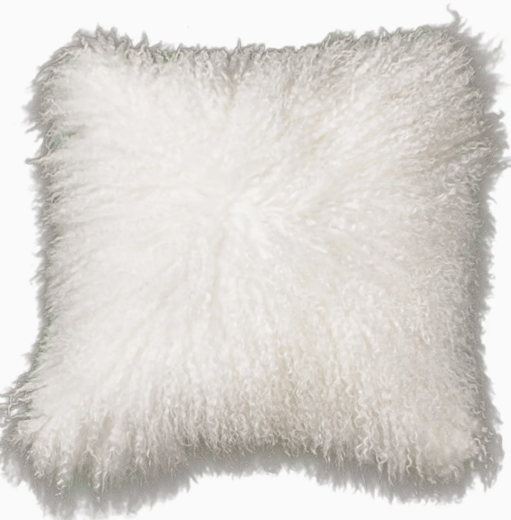 Tibetan Sheepskin Pillow