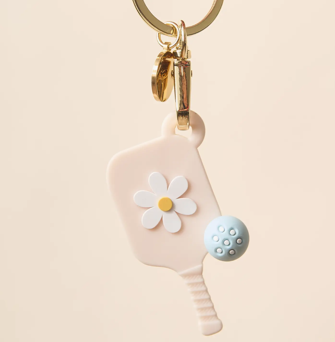 Pickleball Paddle Keychain