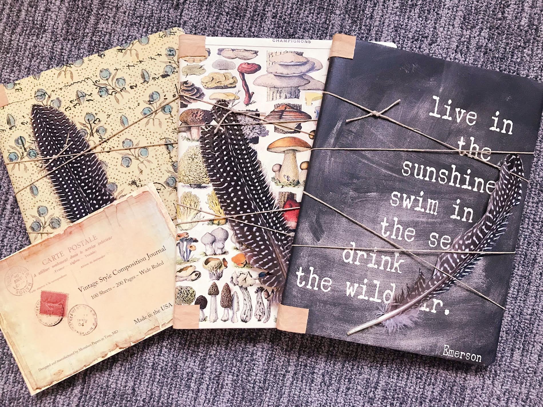 Vintage Style Composition Journal