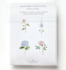 Paintable Postcard Set