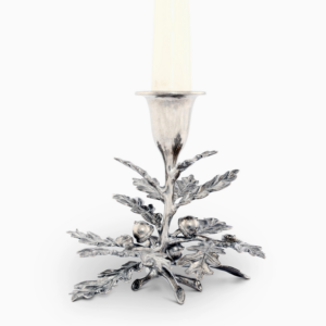 Oak Leaf Candlestick