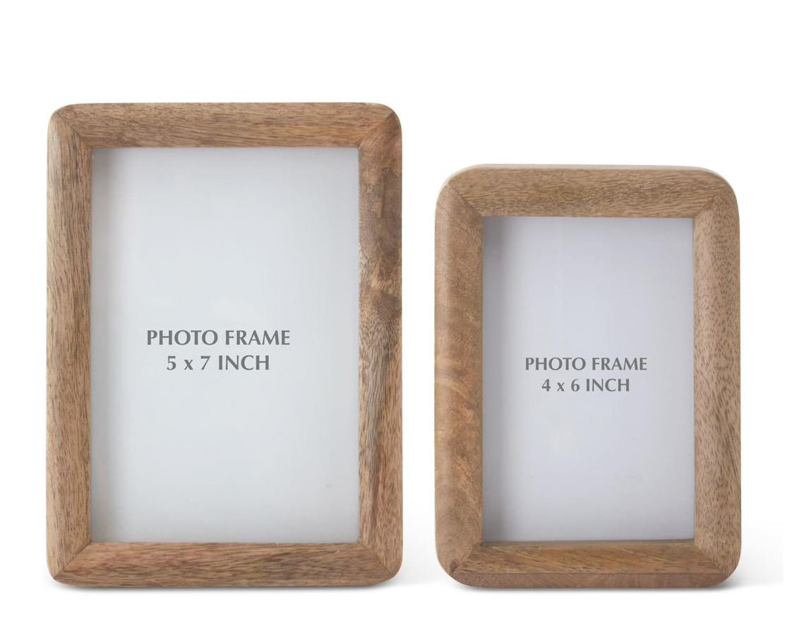 Natural Mango Wood Photo Frames