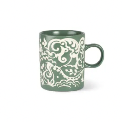 Paisley Saratoga Stoneware Mug
