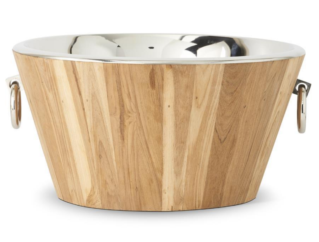 Teak Wine Tub