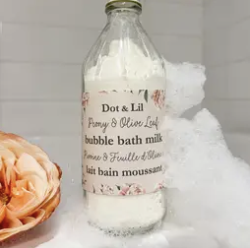 Peony & Olive Leaf Bubble Bath