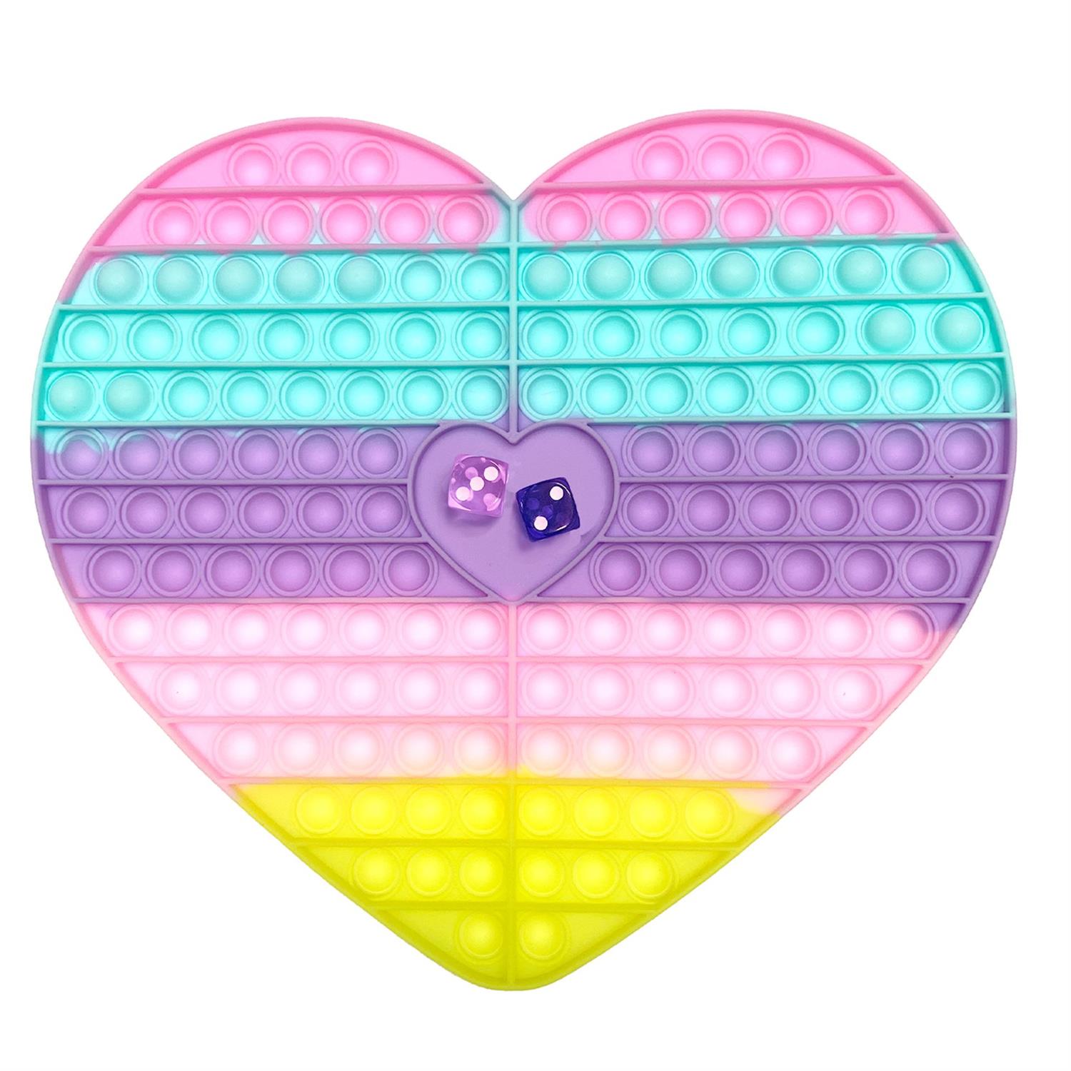 Rainbow Heart Popper Game
