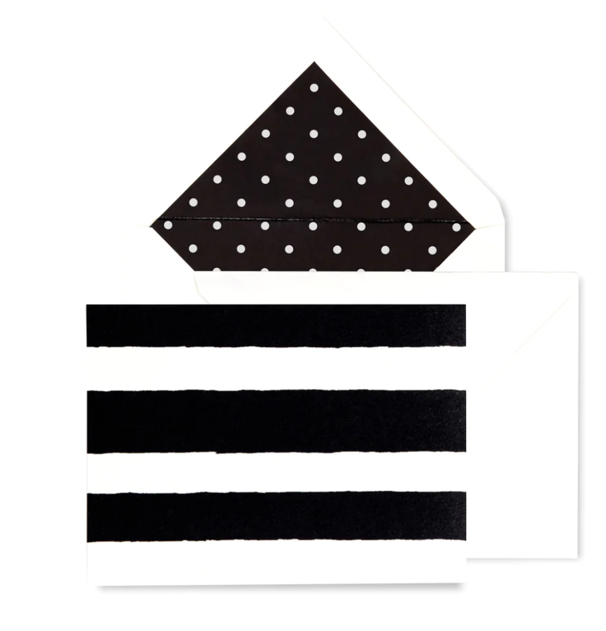 Sarah Stripe Notecard Set