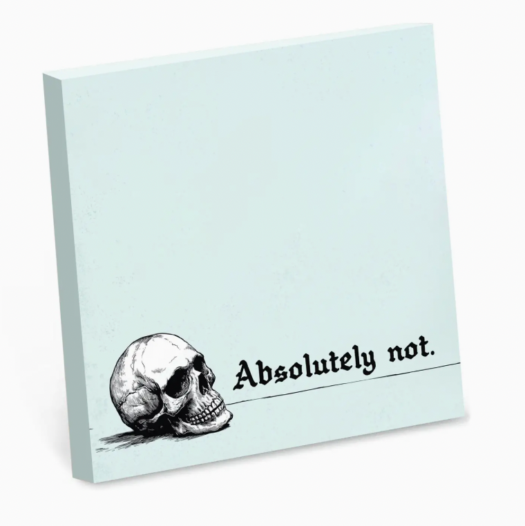 Sarcastic Sticky Notepad