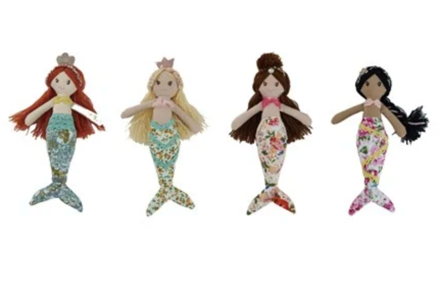 Plush Mermaid Doll